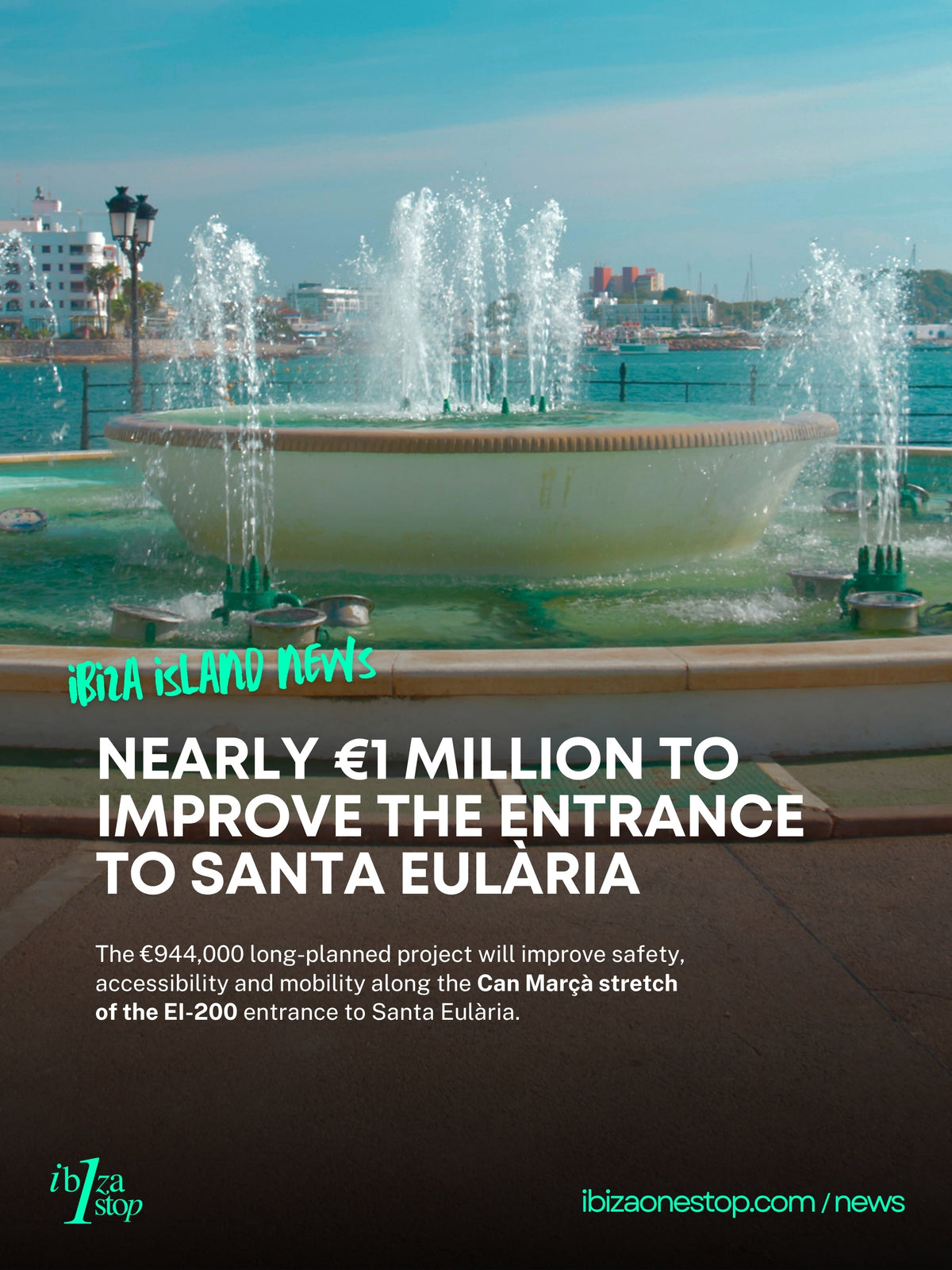 Santa Eulària Is Getting a Nearly €1 Million Entrance Upgrade
