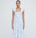 The Ellie Nap Dress / Blue Botanical   By Hill House Home