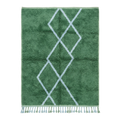 The Emerald Step Moroccan Rug