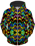 The Fold Unisex Zip-Up Hoodie