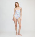The Giana One Piece / Blue Rainbow Fish   By Hill House Home