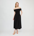 The Marguerite Nap Dress / Black  By Hill House Home