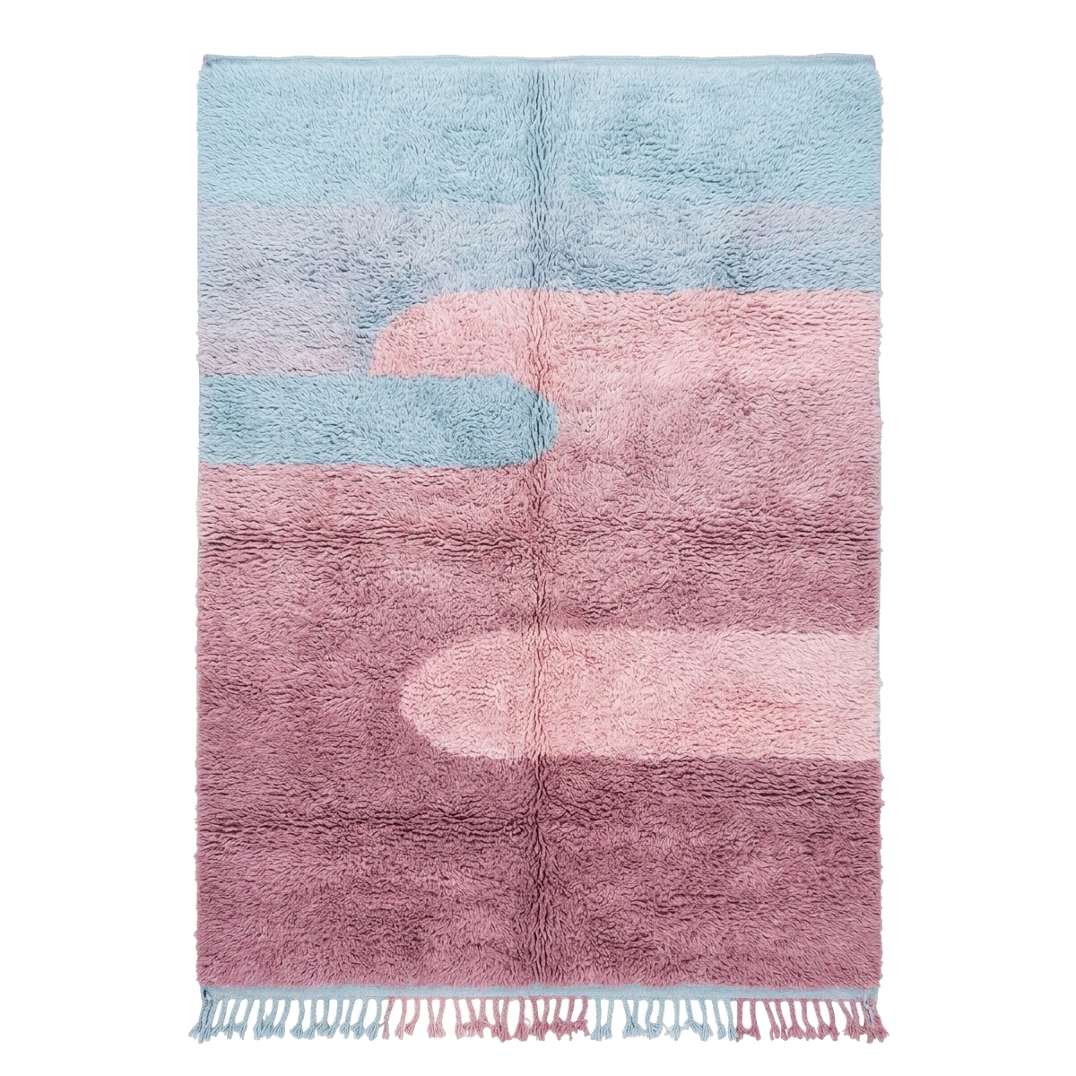 The Pastel Drift Moroccan Rug