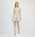 The Ribbon Charlotte Nap Dress / Sea Scroll  By Hill House Home