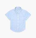 The Tiny Beau Shirt / Blue/White Stripe   By Hill House Home