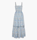 The Anjuli Nap Dress / Blue Corsica Paisley    By Hill House Home