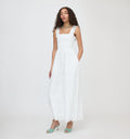The Ashlyn Nap Dress / White Trellis Broderie  By Hill House Home