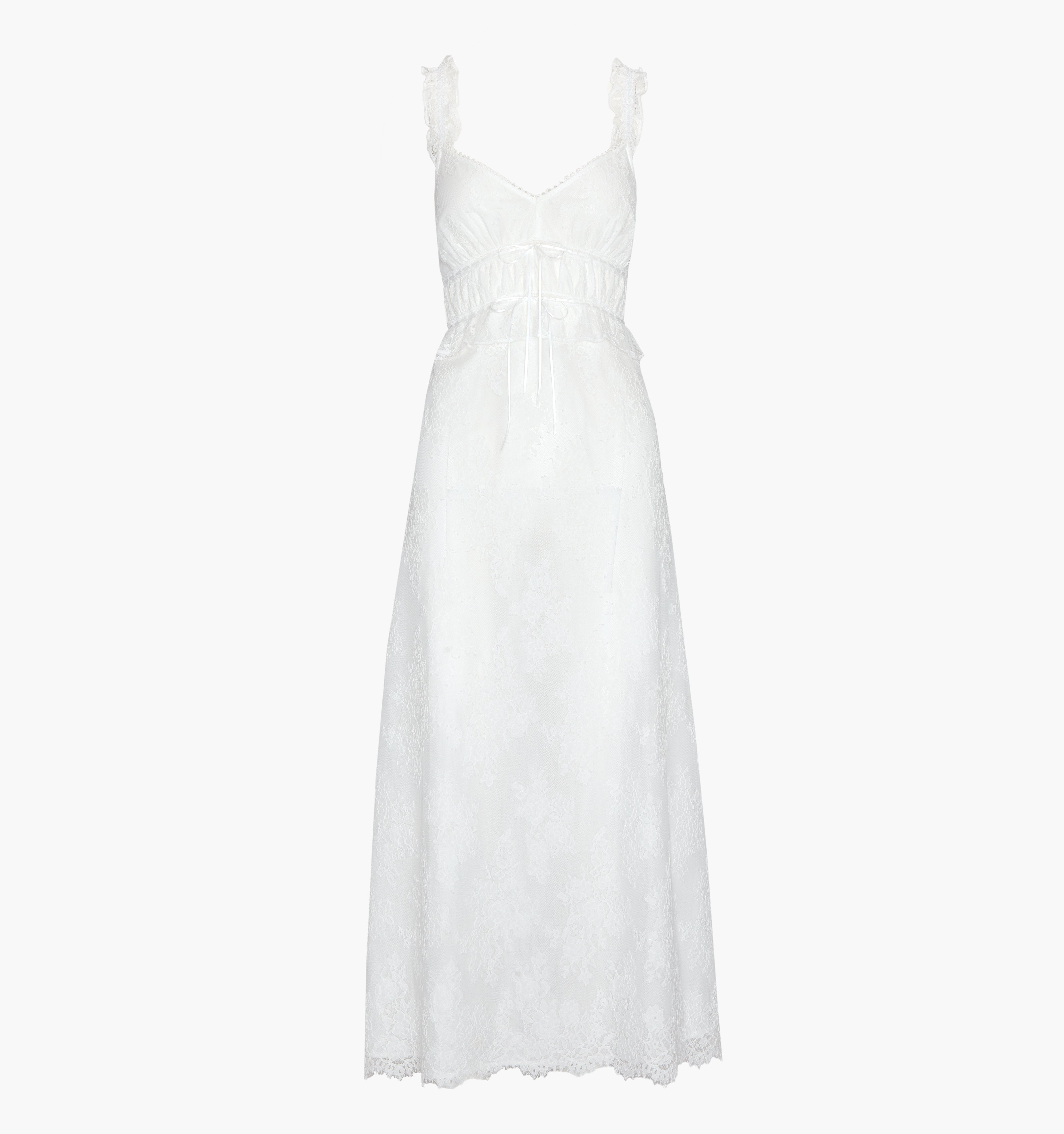 The Bonnie Nightgown / White Magnolia Lace   By Hill House Home
