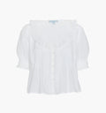 The Camri Top / White   By Hill House Home