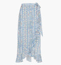 The Carlyle Skirt / Blue Corsica Paisley   By Hill House Home