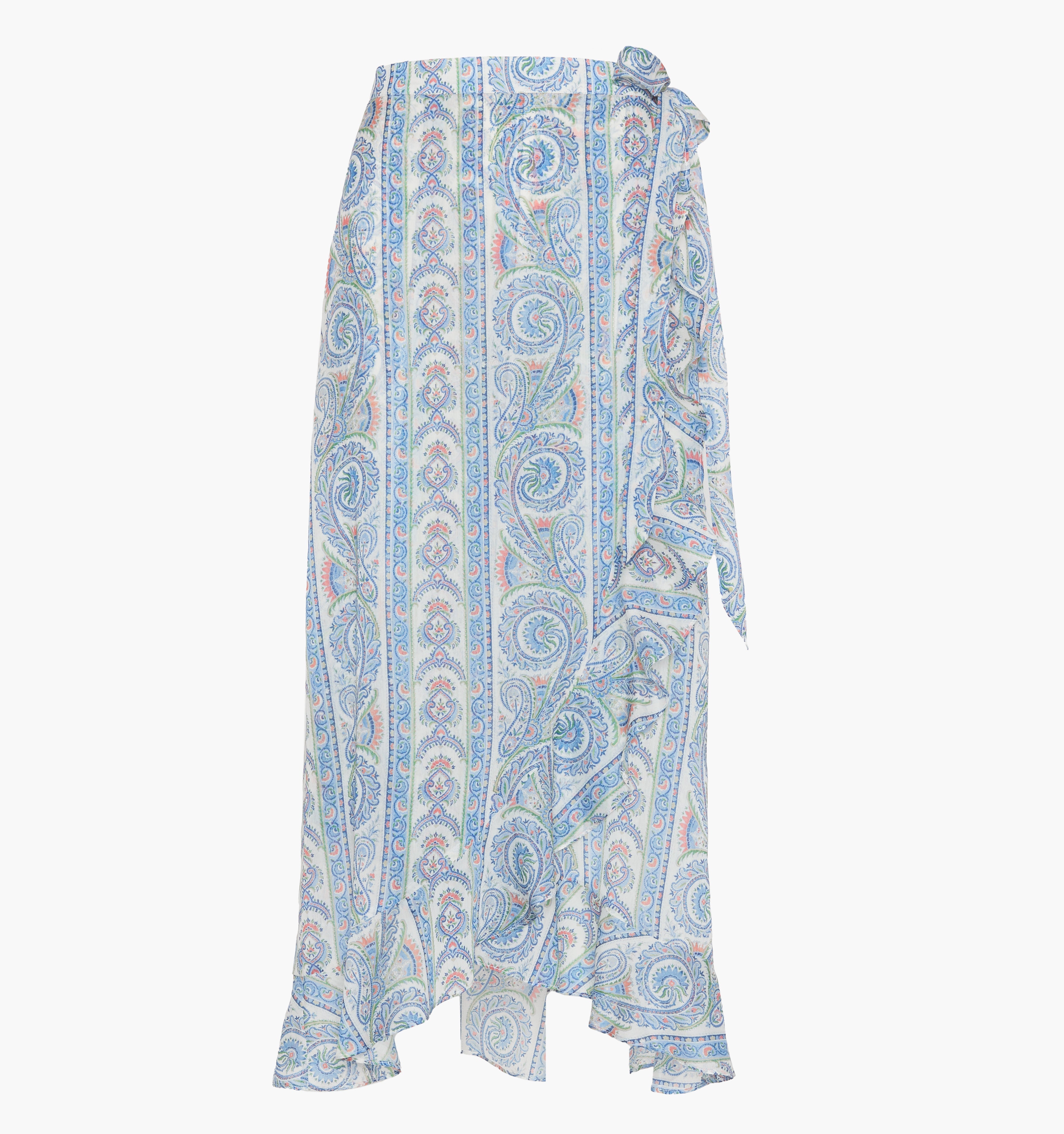 The Carlyle Skirt / Blue Corsica Paisley   By Hill House Home