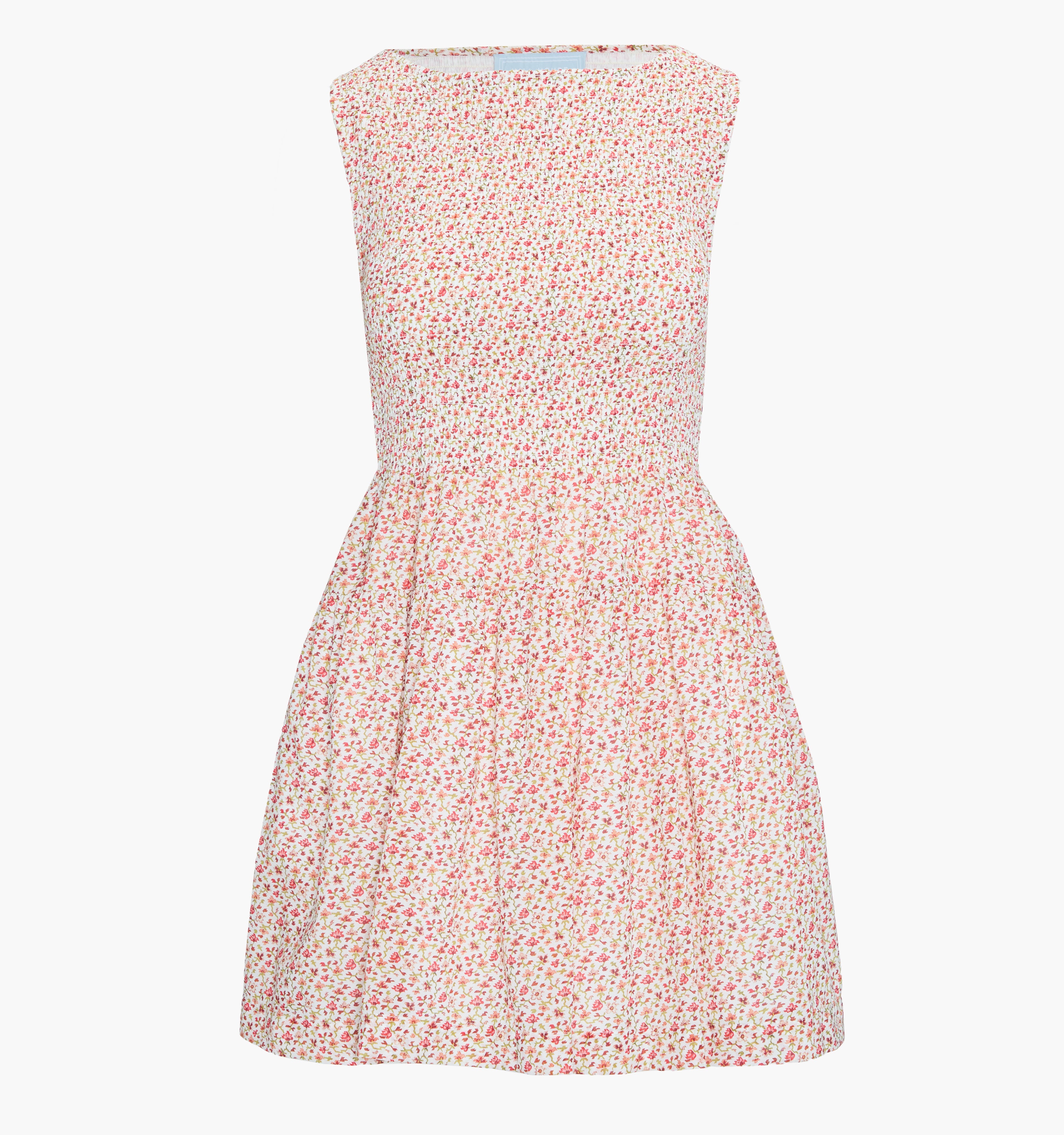 The Cosima Mini Nap Dress / Ivory Geo Ditsy  By Hill House Home