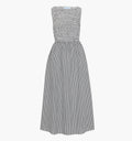 The Cosima Nap Dress / Black/Sand Gingham  By Hill House Home