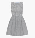 The Cosima Mini Nap Dress / Black/Sand Gingham    By Hill House Home