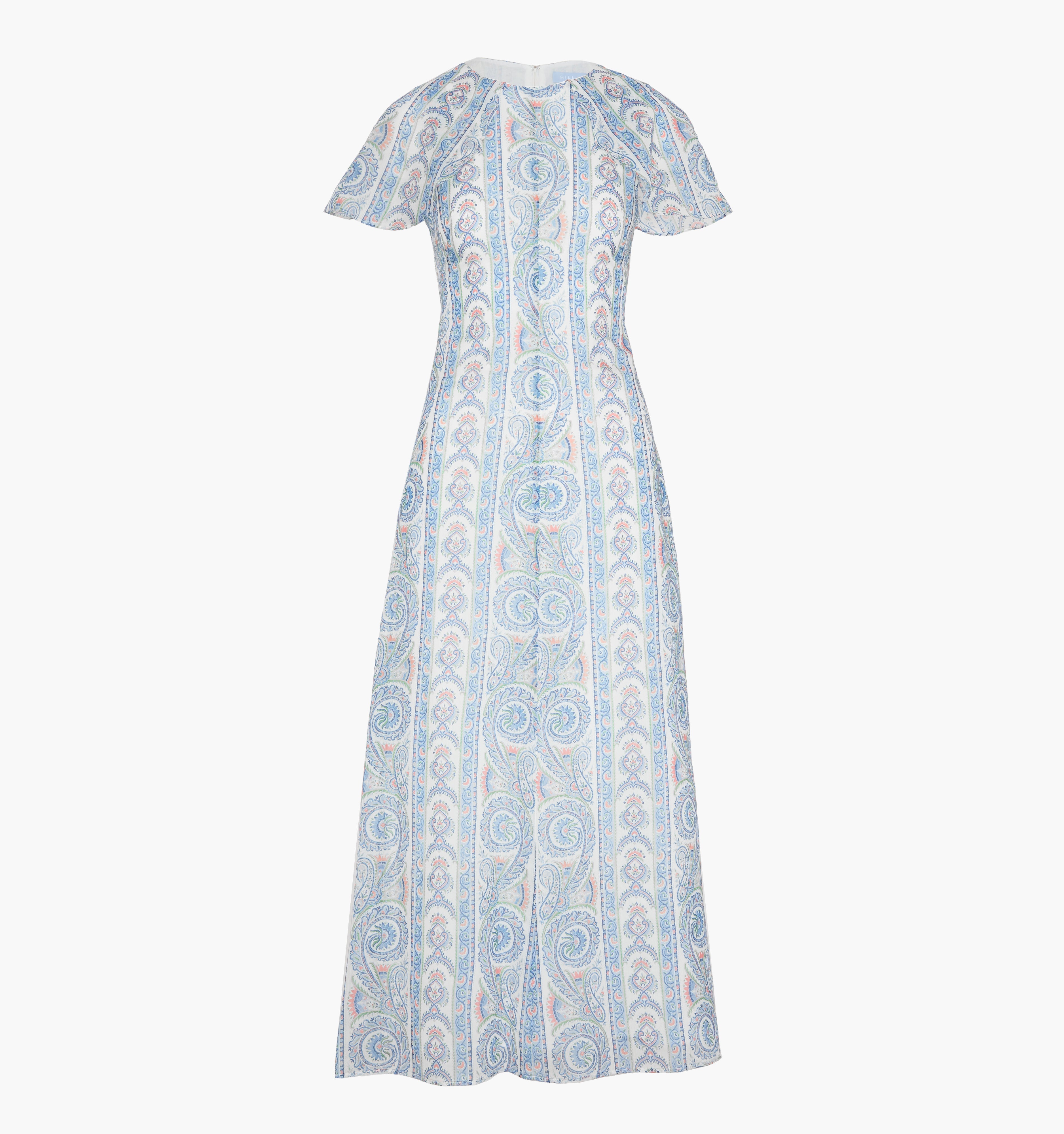 The Davina Dress / Blue Corsica Paisley   By Hill House Home