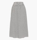 The Delphine Nap Skirt / Black/Sand Gingham   By Hill House Home