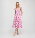 The Ellie Nap Dress / Pink Delft Bouquet    By Hill House Home