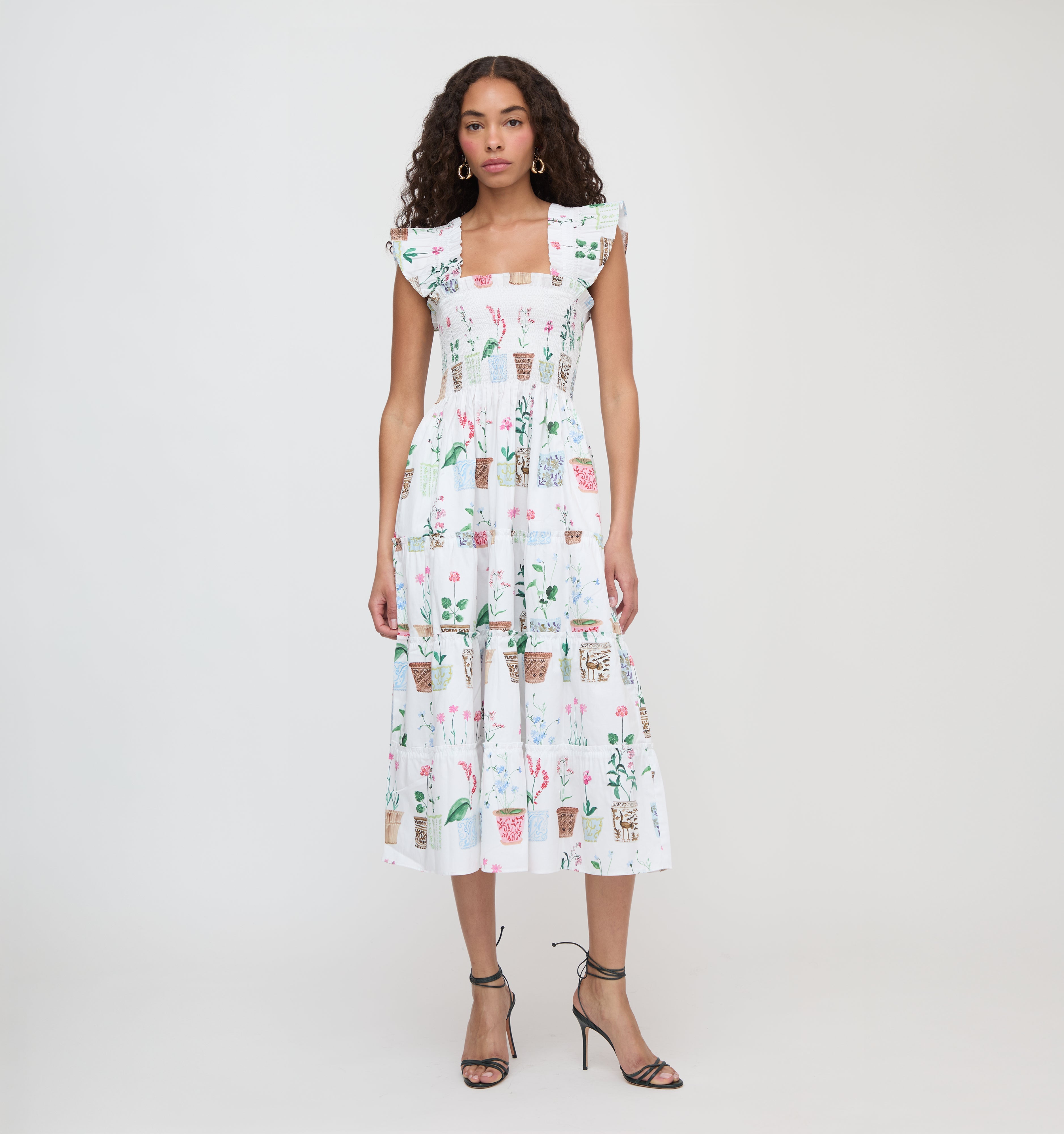 The Ellie Nap Dress / Flower Pots  By Hill House Home