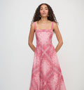 The Ezra Dress / Berry Paisley Scarf   By Hill House Home