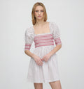 The Lila Nap Dress / White Poppy Half Drop  By Hill House Home