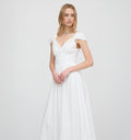 The Lucille Dress / White Crinkle Check   By Hill House Home