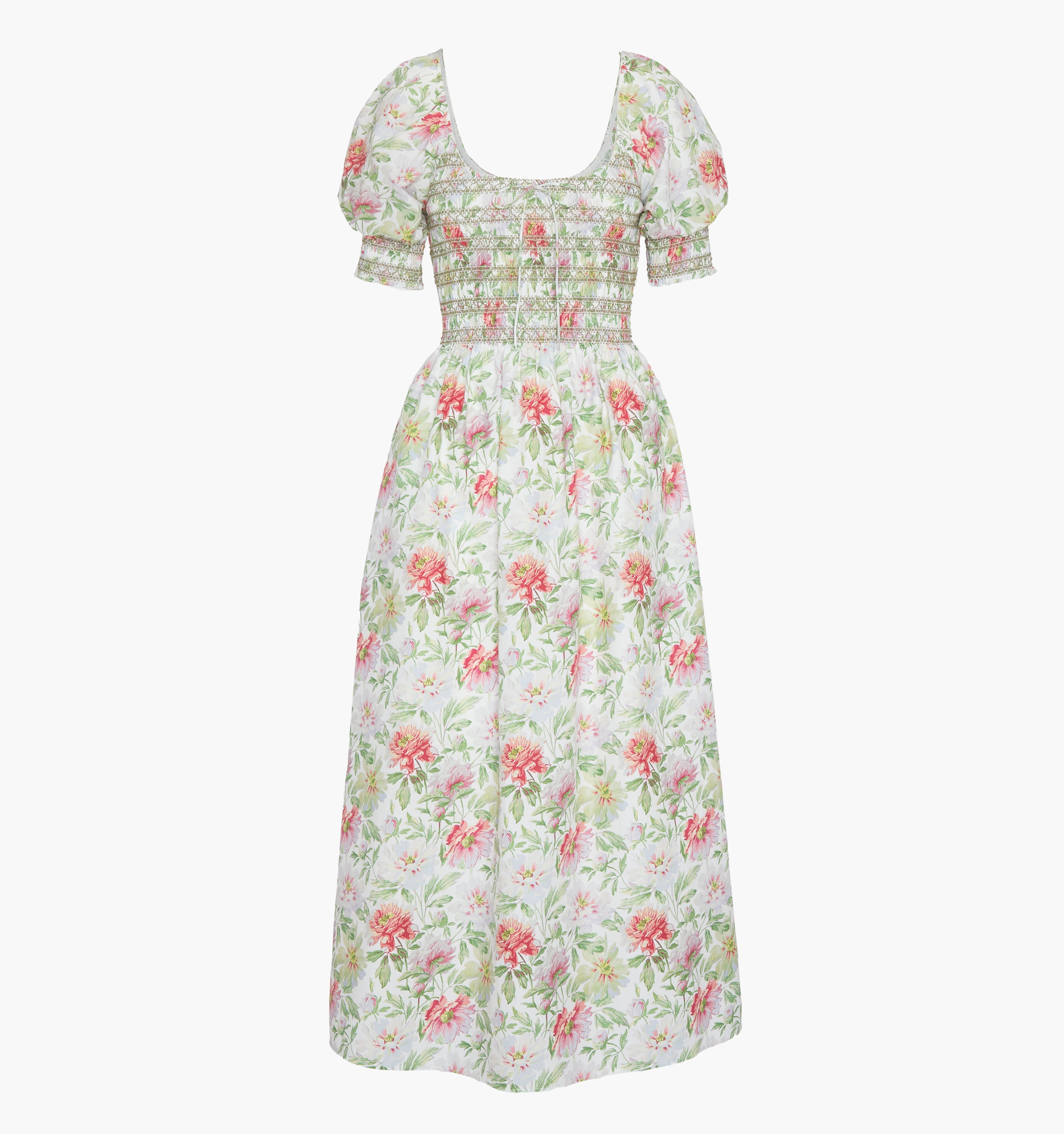 The Madeline Nap Dress / Peony Chintz  By Hill House Home