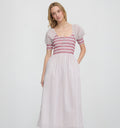 The Madeline Nap Dress / White Poppy Half Drop  By Hill House Home