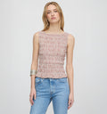 The Phoebe Nap Top / Cognac Gingham  By Hill House Home