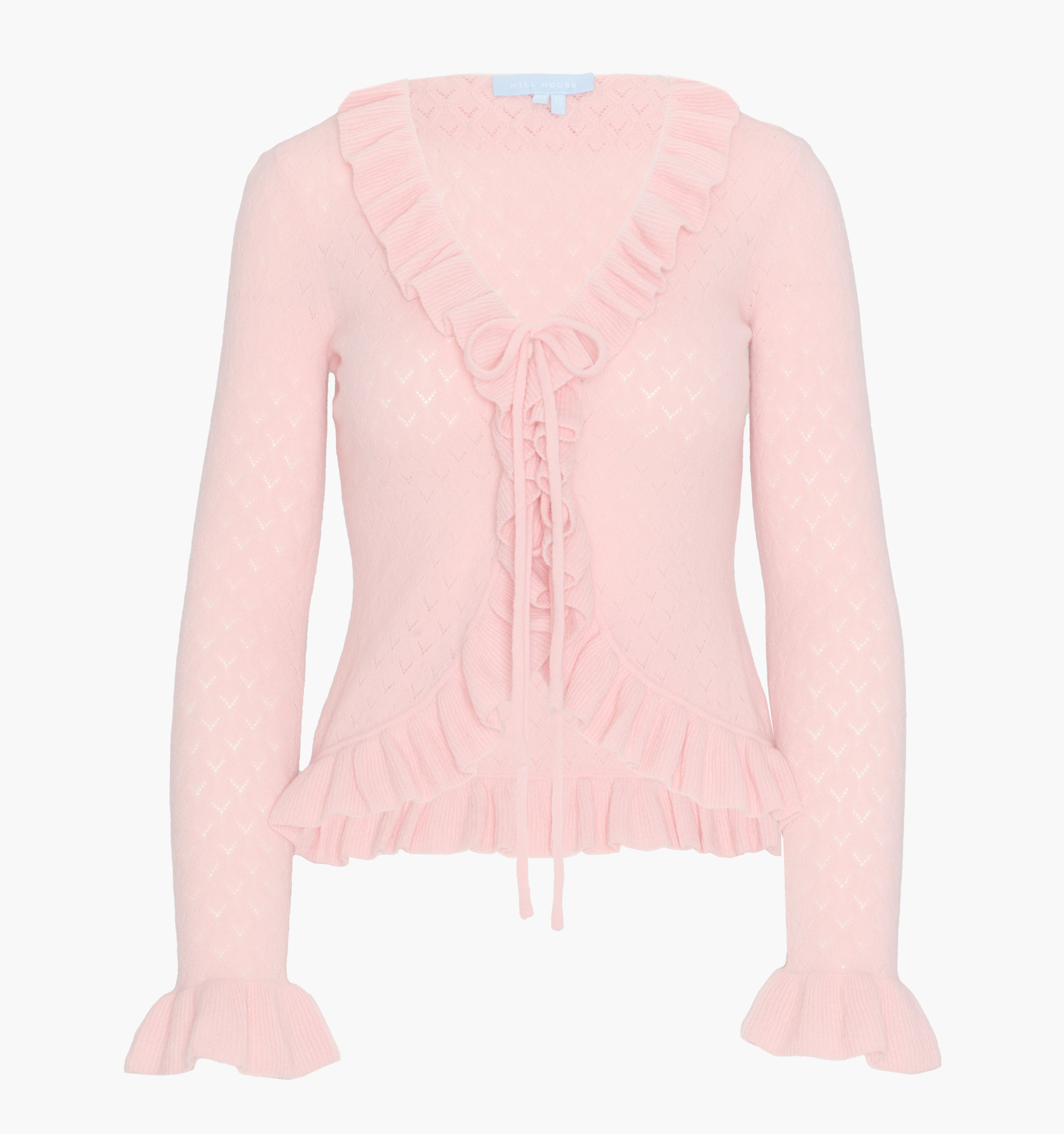 The Ray Top / Powder Pink Pointelle   By Hill House Home
