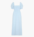 The Scarlett Midi Nap Dress / Pale Blue   By Hill House Home