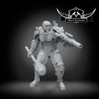 The giant warrior, Black Remnant