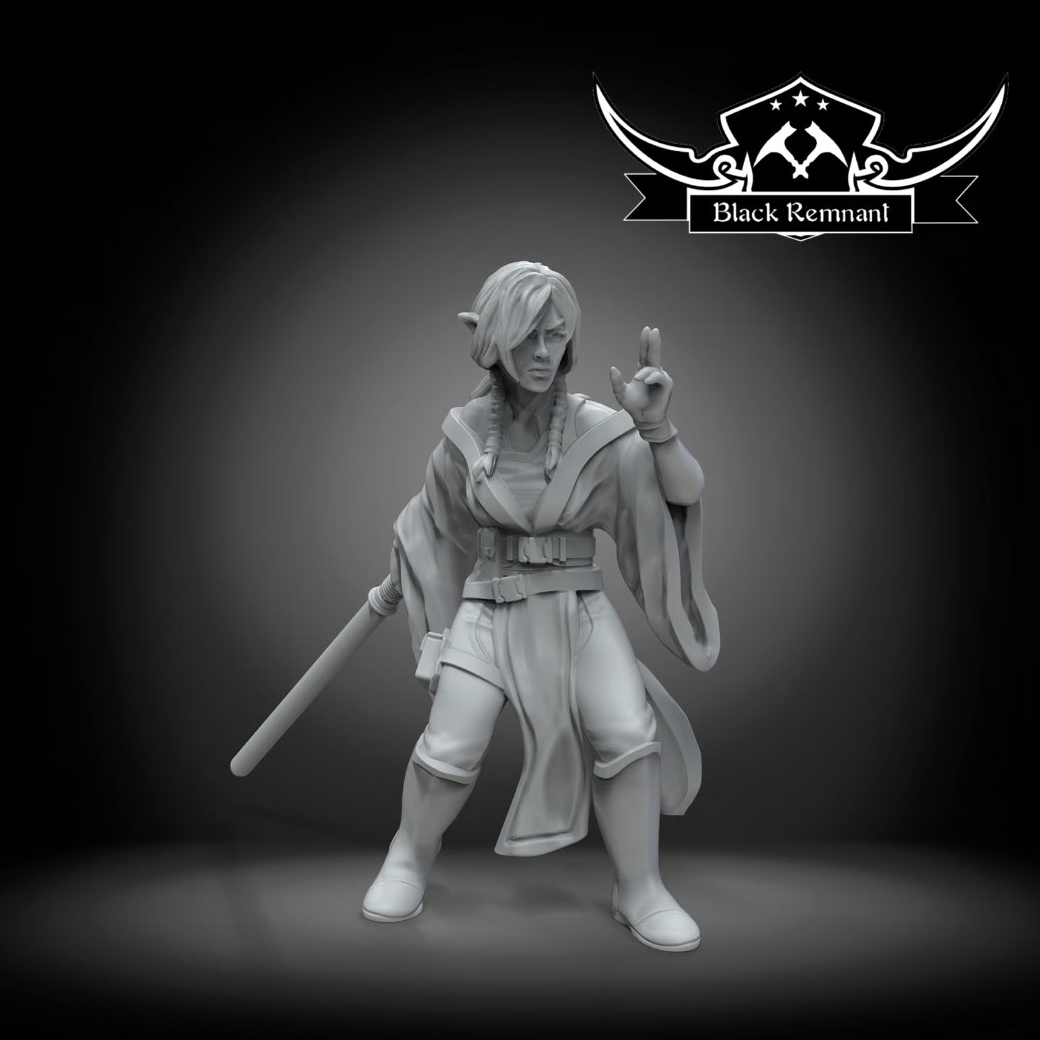 The monk, Black Remnant