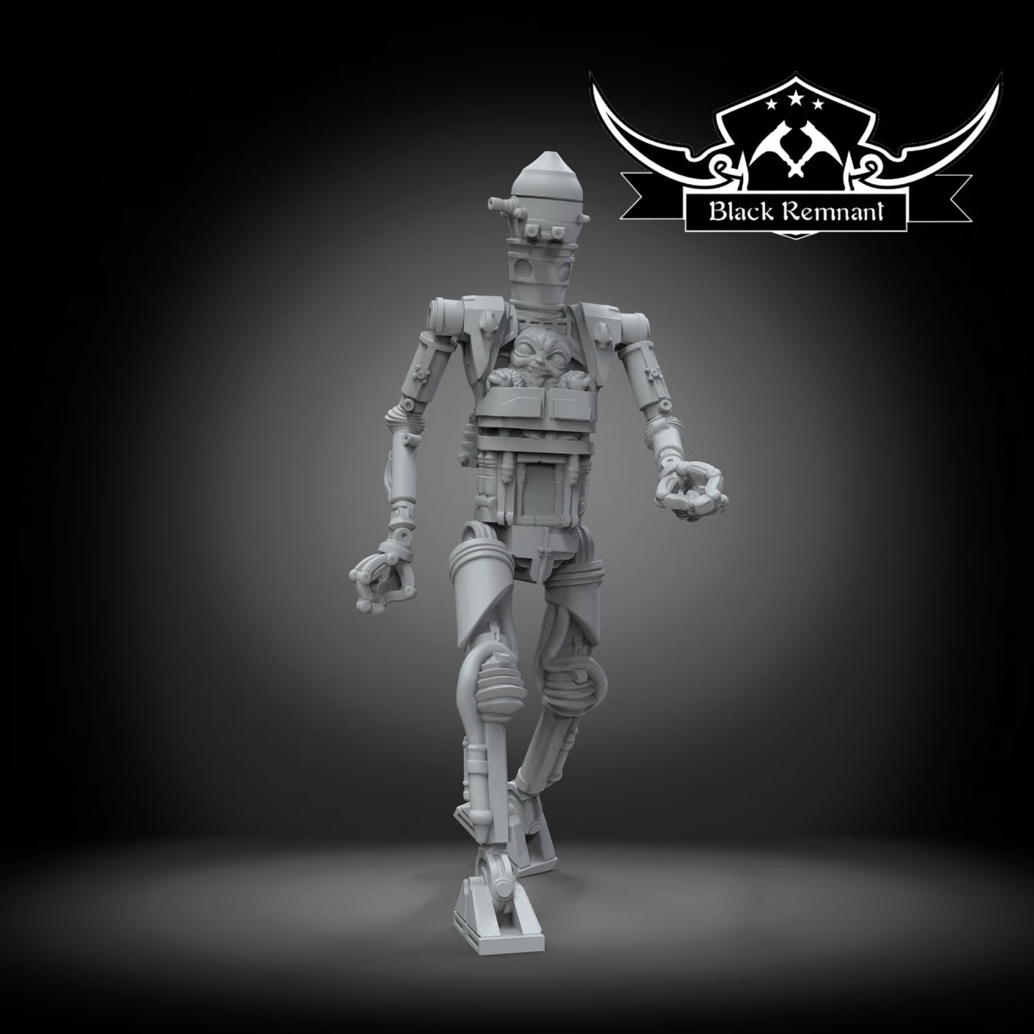 Tiny cute friend pilot, Black Remnant