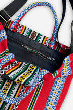Tote bag cruzada granada rojo