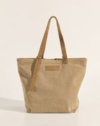 TOTE GRANATE| BEIGE