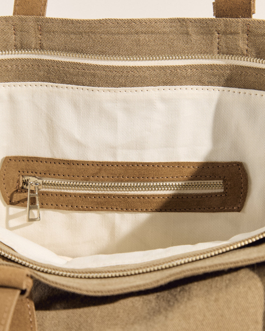 TOTE GRANATE| BEIGE