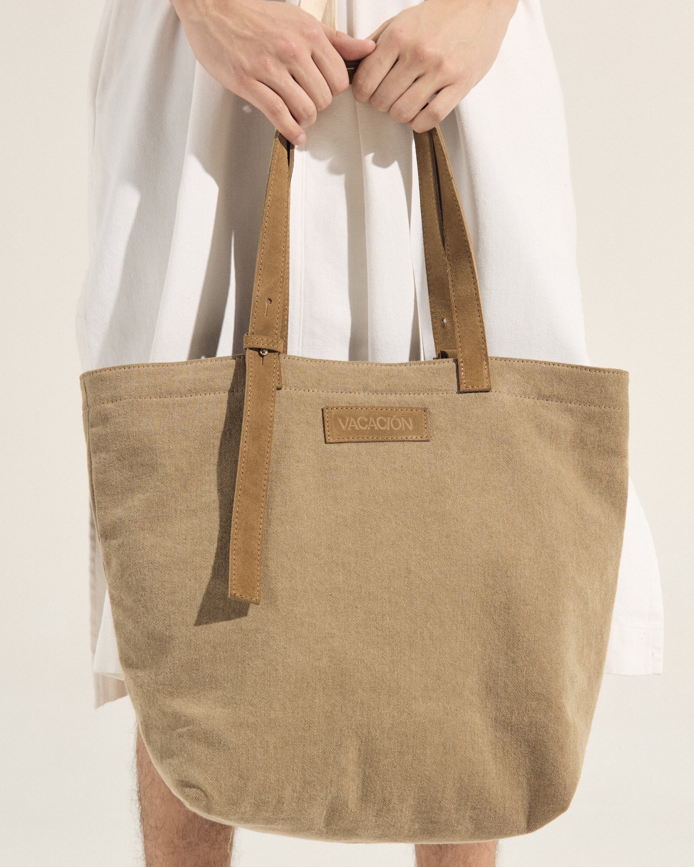 TOTE GRANATE| BEIGE