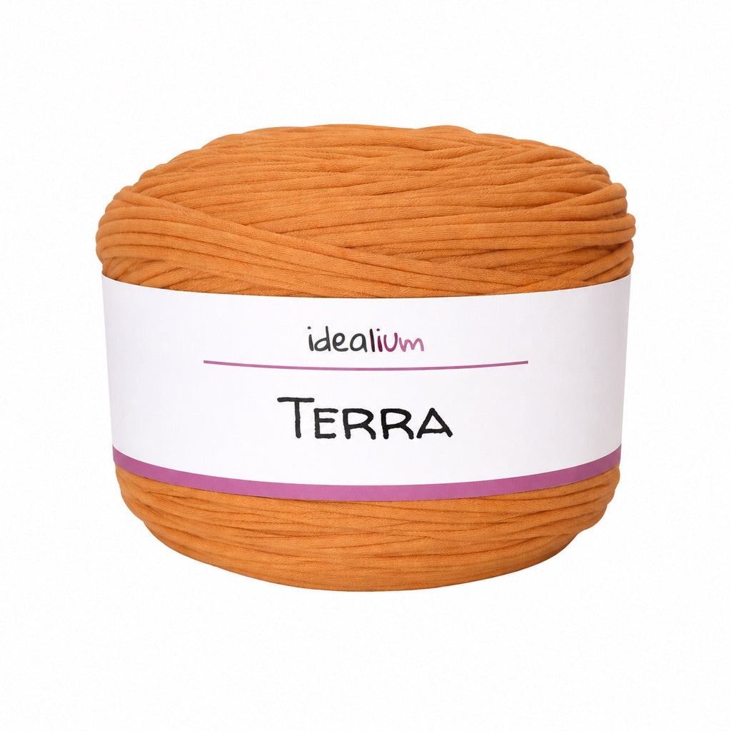 Lightweight T-shirt Yarn Bobbin TERRA (285-300g) – Solid Colors