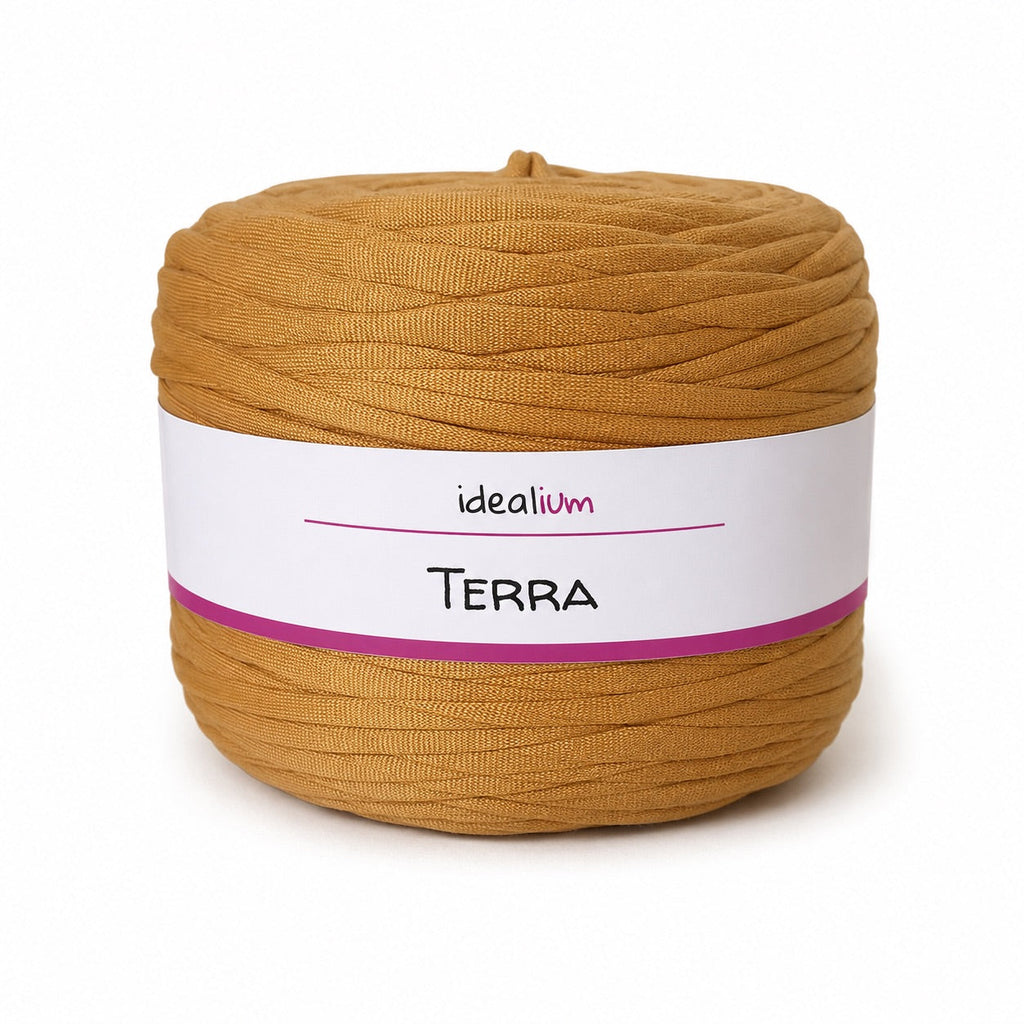 Lightweight T-shirt Yarn Bobbin TERRA (285-300g) – Solid Colors
