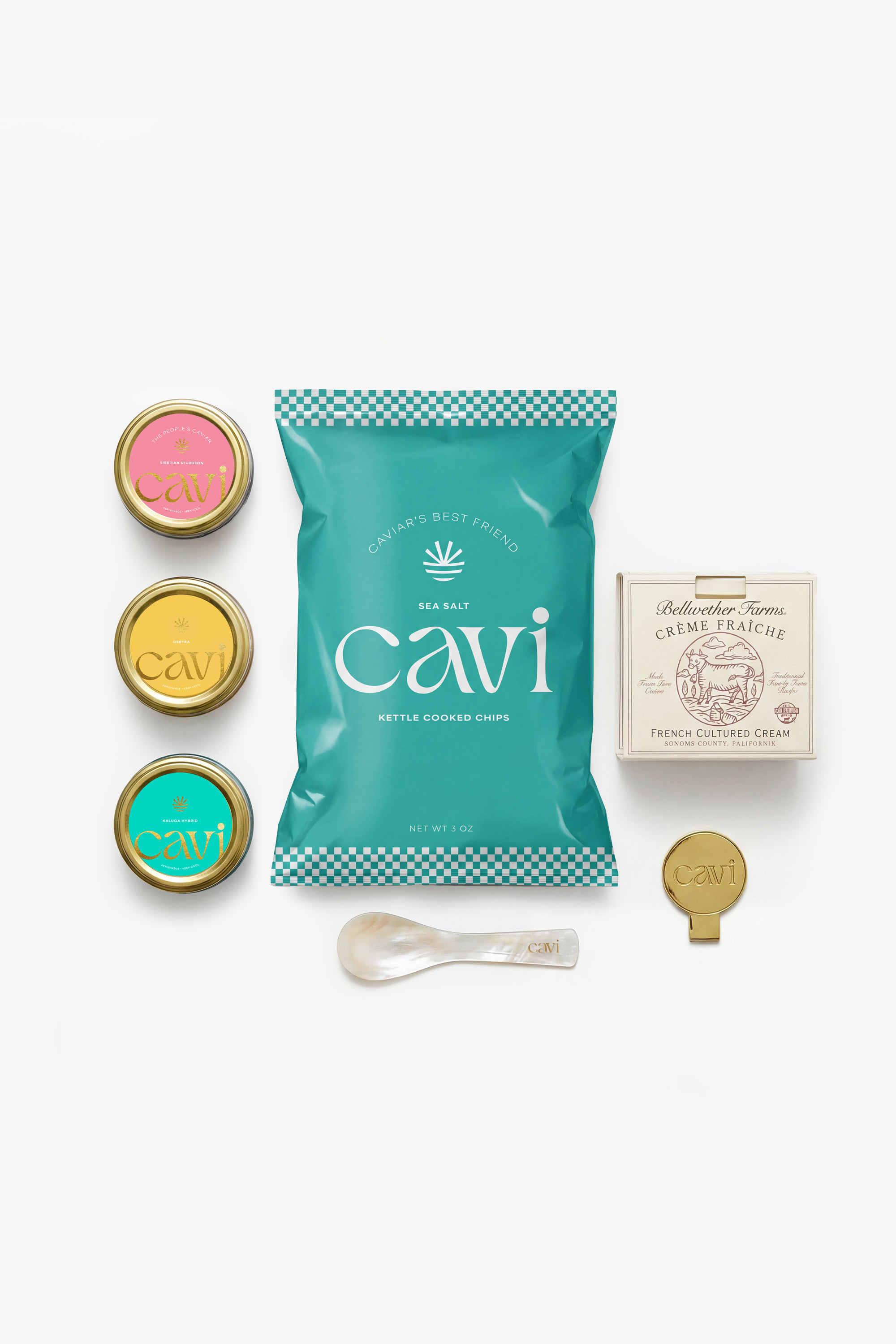 The CAVI 30g Tasting Set