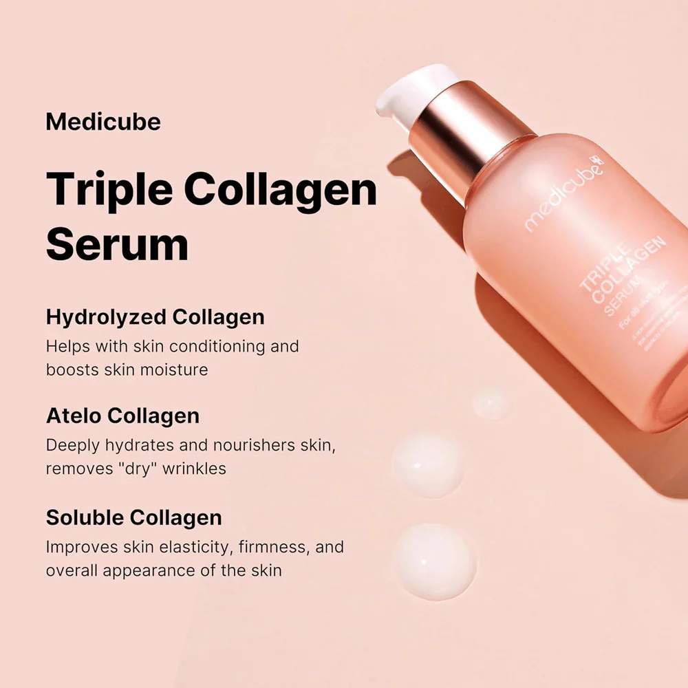 Triple Collagen Serum – Sérum Antiedad Coreano con Triple Colágeno