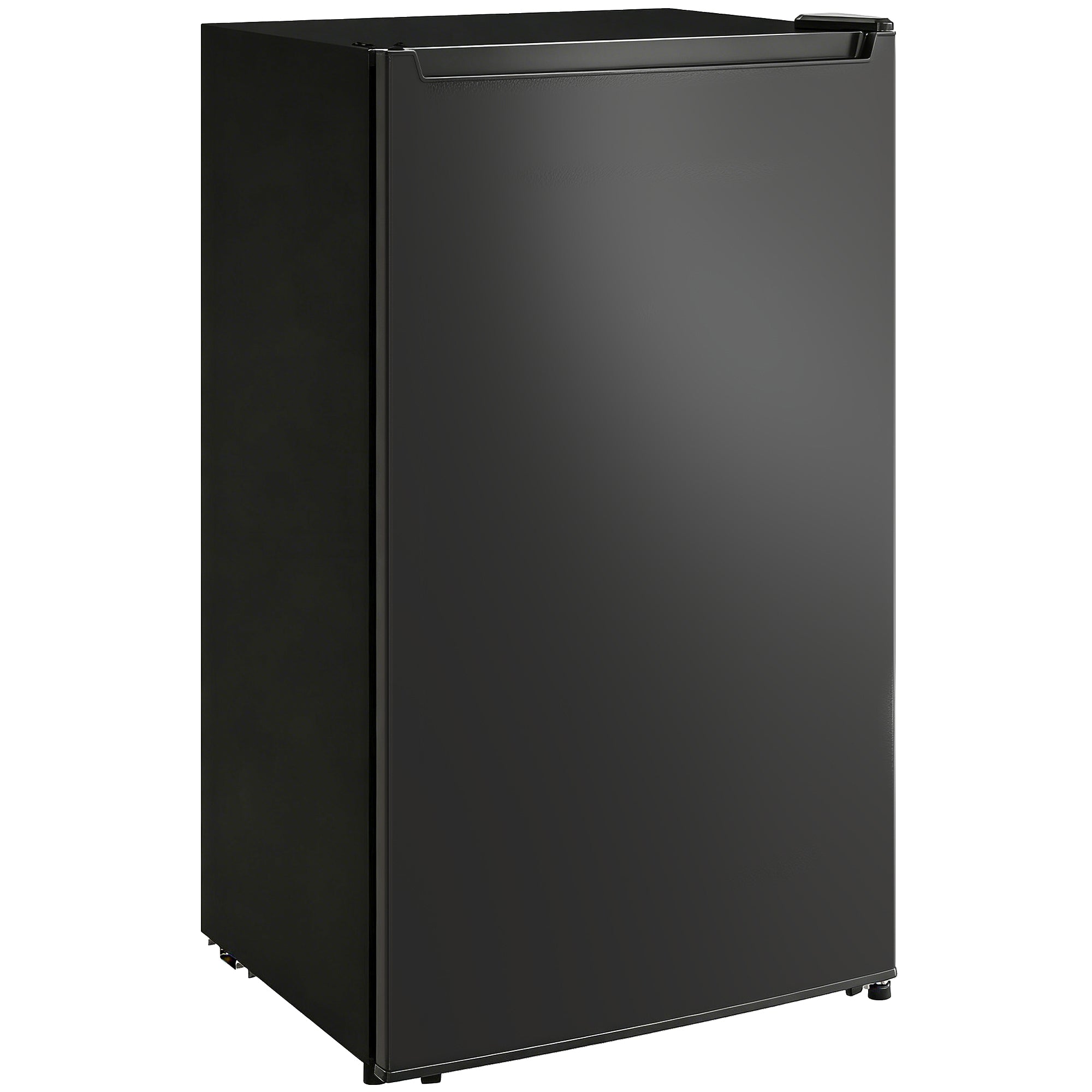 2.1 Cubic Feet Mini Freezer with Removable Shelf & Adjustable Temperature for Dormitory, Black