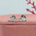 Two Stone Marquise Lab Diamond Stud
