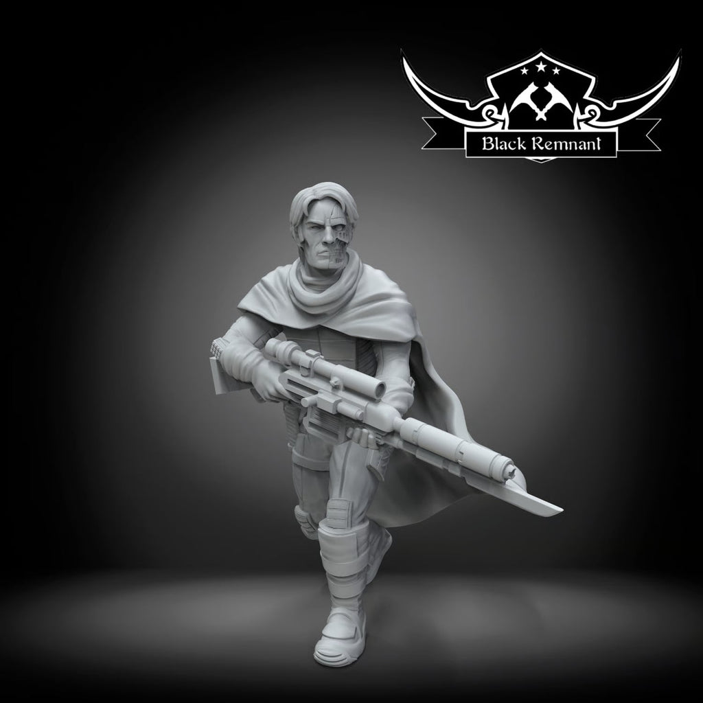 Two face bounty hunter, Black Remnant