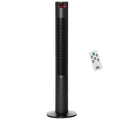 Freestanding Tower Fan Cooling for Home with 3 Speed & Remote Controller, Black