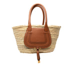 Medium Raffia Marcie Basket Tote