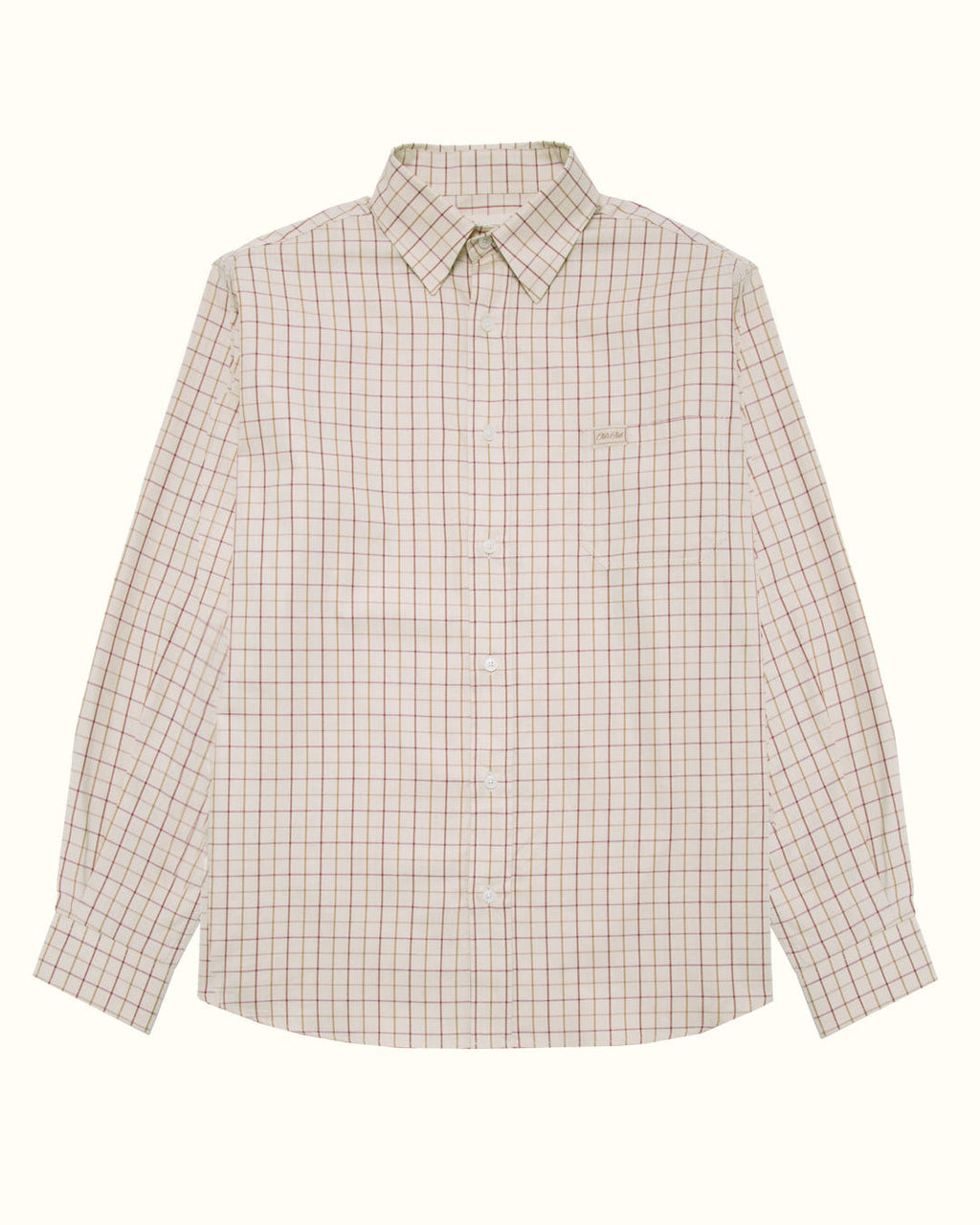Camisa de Cuadros Oxford Wine