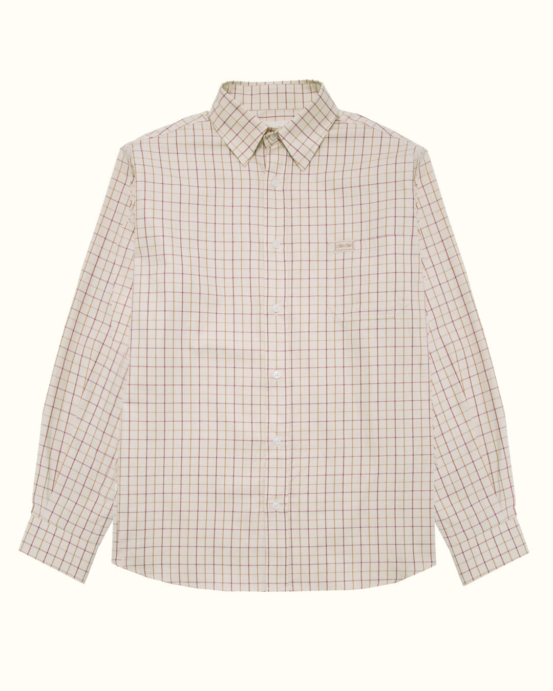 Camisa de Cuadros Oxford Wine