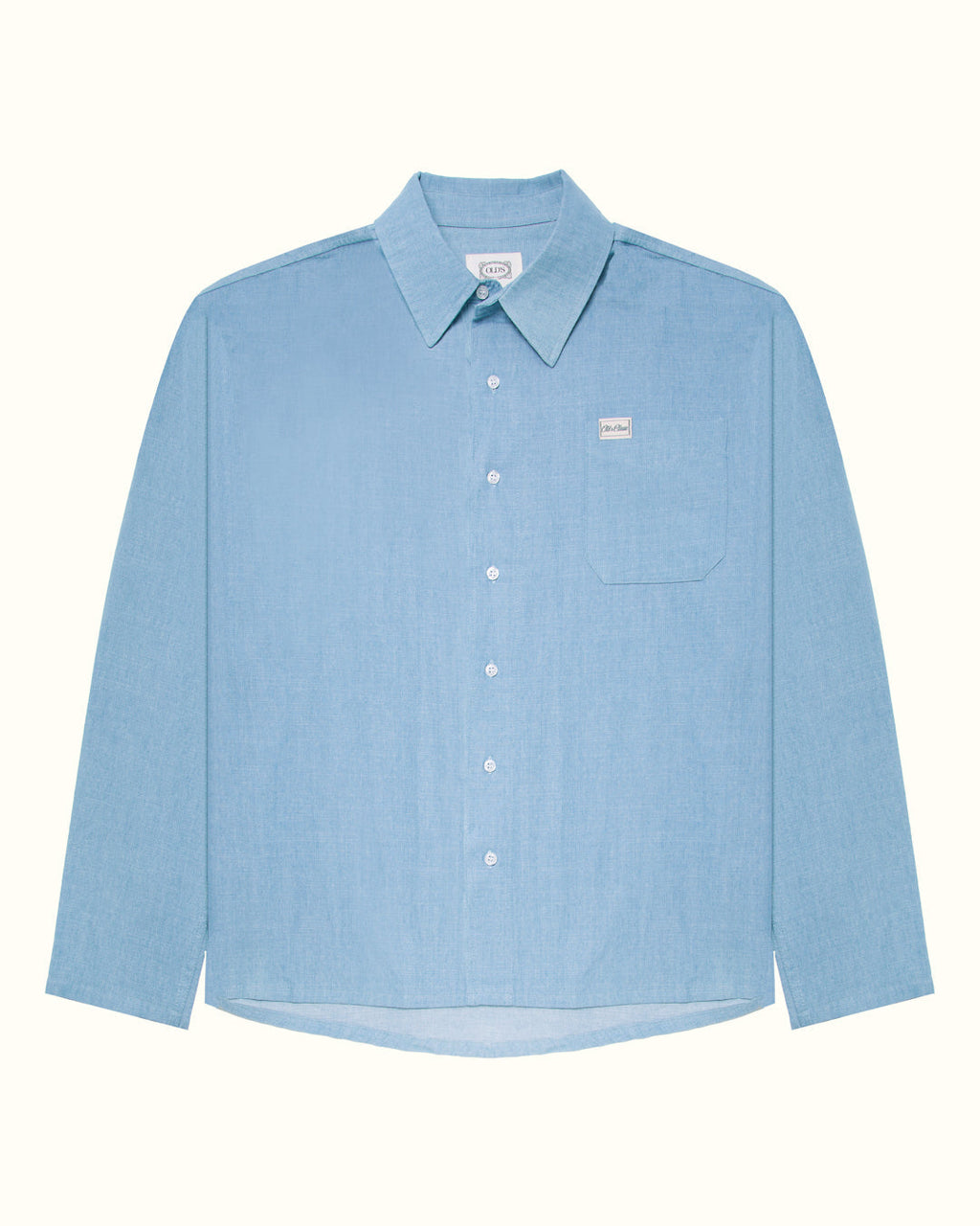 Camisa denim azul