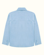 Camisa denim azul